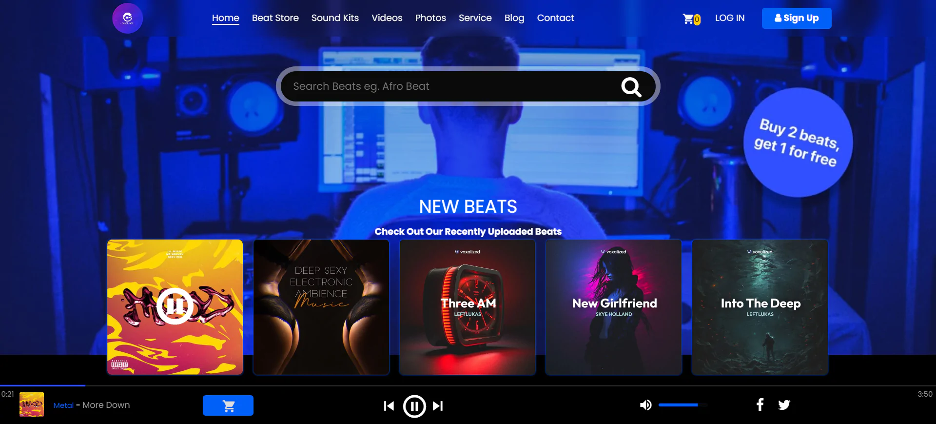 Beatstore PHP Script